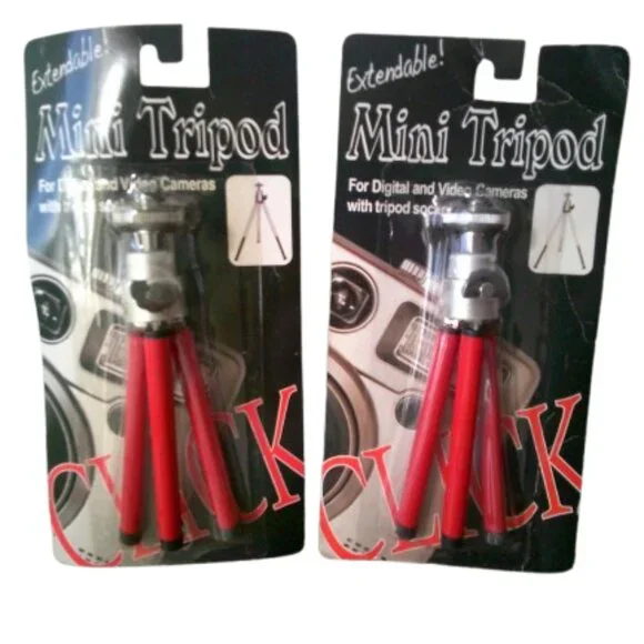 Extendable Mini Tripod For Digital/video Camera With Tripod Socket 6-8
