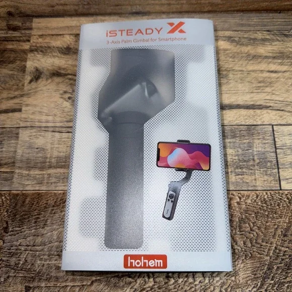 Hohem iSteady X 3-Axis Palm Gimbal For Smartphone Foldable Tripod Stabilizer