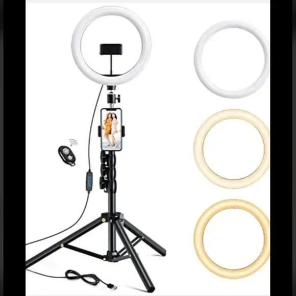 Letscom SEALED! NIB! F-533 Ring Fill Lighting System For Video. R2S!!