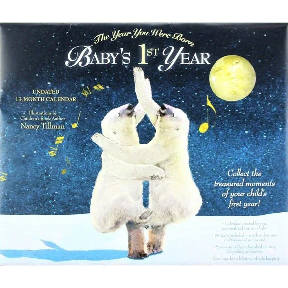 Baby's First Year Calendar Nancy Tillman 10
