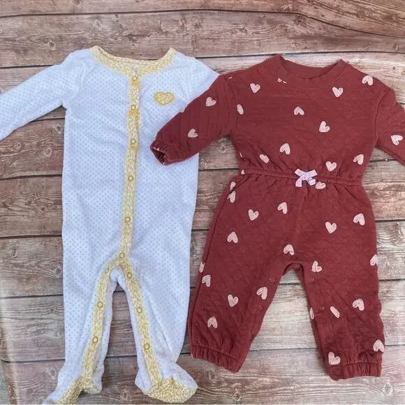 Carter’s baby girl onesie size 9 months