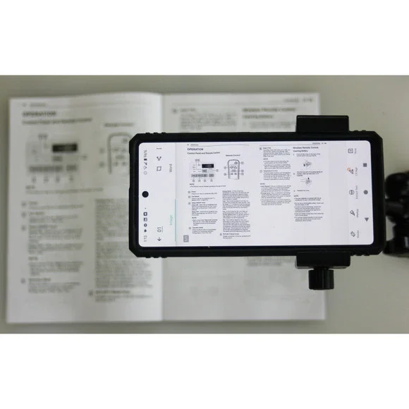 CamStand ® ScanBoard GTMMS - Desktop Scanner for Your Smartphone - Light Blue