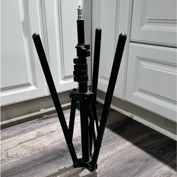 led Light Stand Reverse Folding Light Tripod for Photography