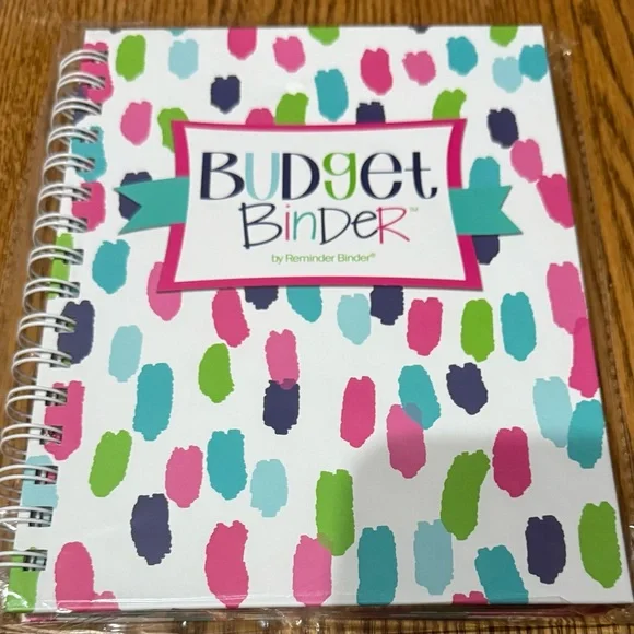 🔥 NEW Budget Binder by Reminder Binder Colorful Planner Calendar (non dated)