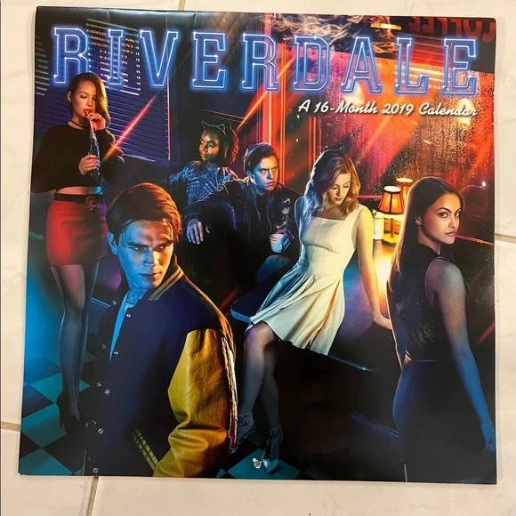 Riverdale 16-month 2019 calendar. Gently used condition no writing anywhere