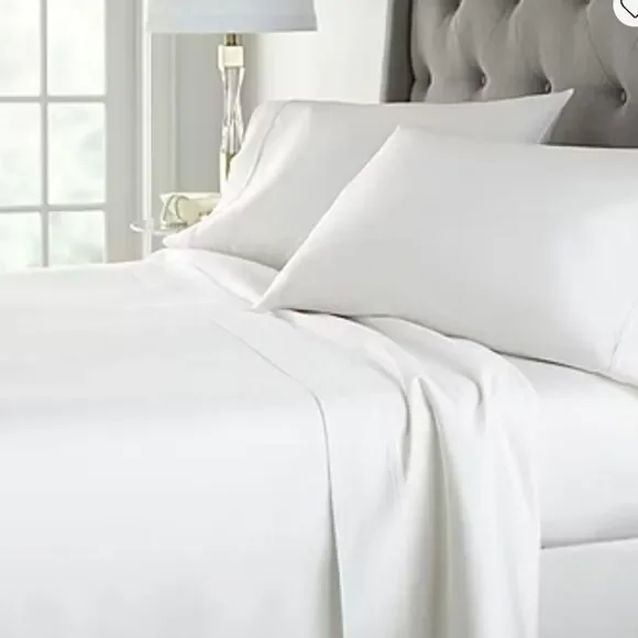 Liz Claiborne Luxury Performance 1000tc Sheet Set %58 Cotton %42 Poly