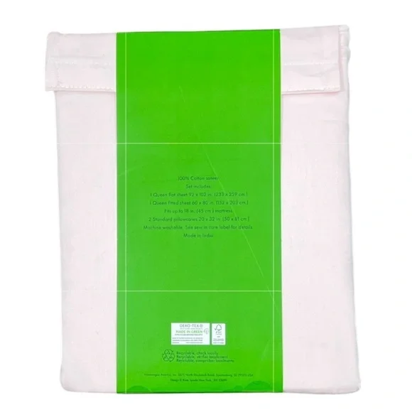 Kate Spade - ‘Petal Pink’ Queen Sheet Set. NWT. Firm! No offers!