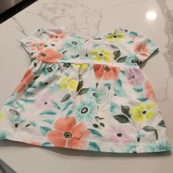 Carters 2T floral shirt