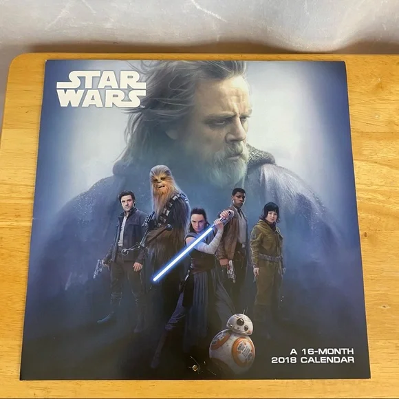 Star Wars 2018 16-month Wall Calendar