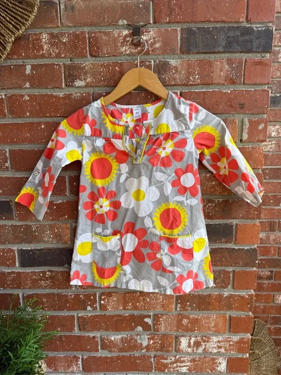 Carter’s Girls Floral Dress with Pockets