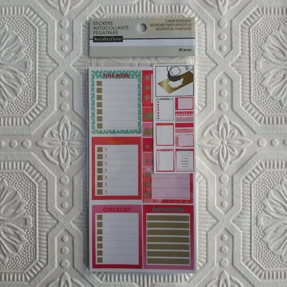 Recollections Planner Accessories (50 pc)