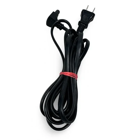 Bose AV3-2-1 Media Center AC Power Cord Cable Black Right Angle Figure 8 7A 125V