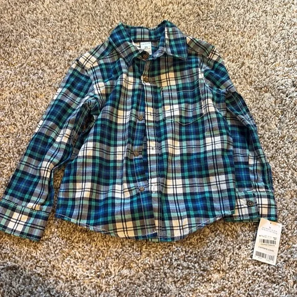 Carter's Plaid Button Down Shirt