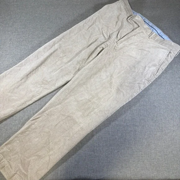 Polo Golf Ralph Lauren Corduroy Pants Mens 36/30 Tan Fine Wale Stretch Straight
