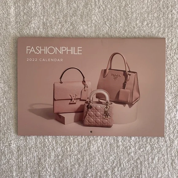 Fashionphile 2022 Monthly Calendar