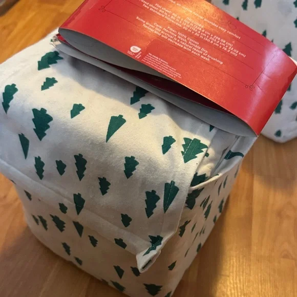 NEW Queen 400 Thread Count Christmas Performance Sheet Set Winter tree Scene