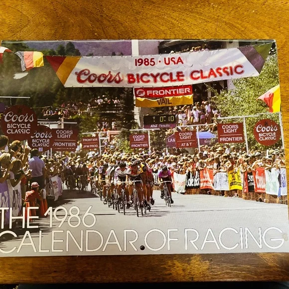 1986 Coors International Bicycle Classic Calendar