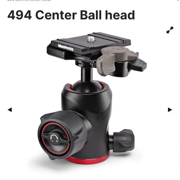Manfrotto 494 Center Ball head