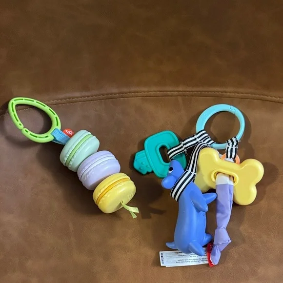 Colorful Baby Car Seat Toy Set
