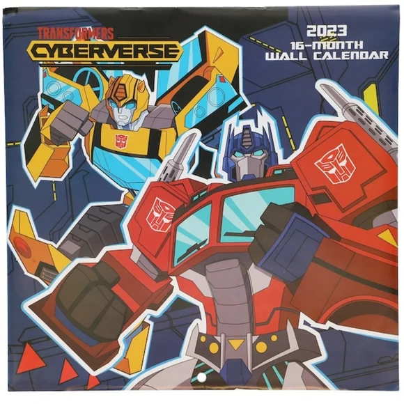 2023 Transformers Wall 16- Month Wall Calendar 10*10