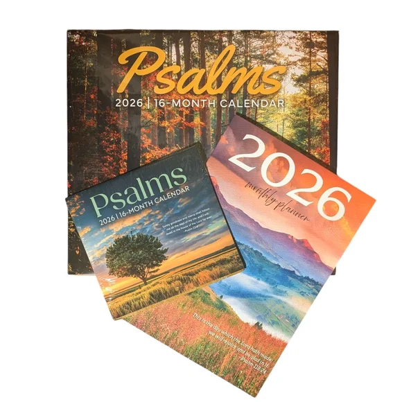 2026 Wall Calendar PSALMS 16 Month 11