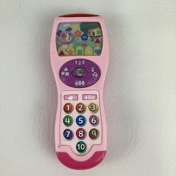 Leap Frog Violet's Learning Lights Remote Control Toddler Toy Sounds Songs 2014