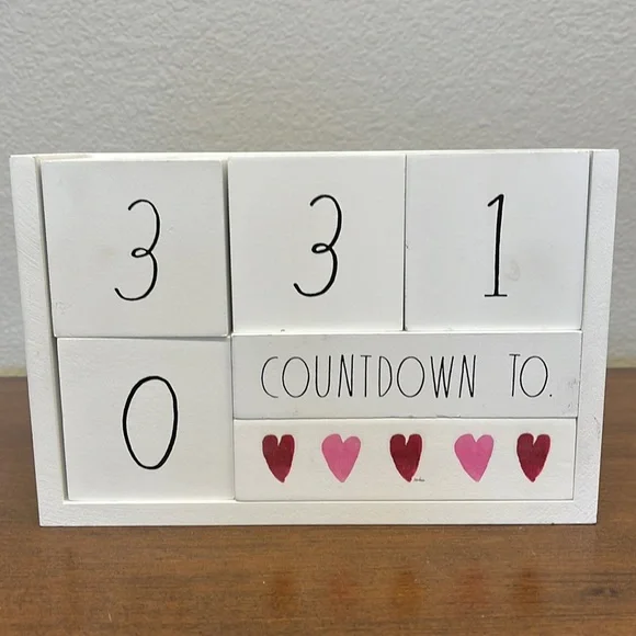 🥳HP🥳 Rae Dunn 365 Day Countdown Calendar