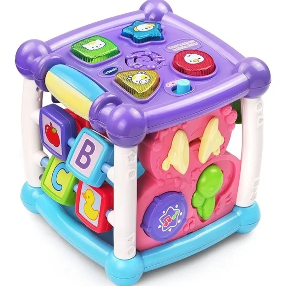 VTech Busy Learners Activity Cube, Purple
