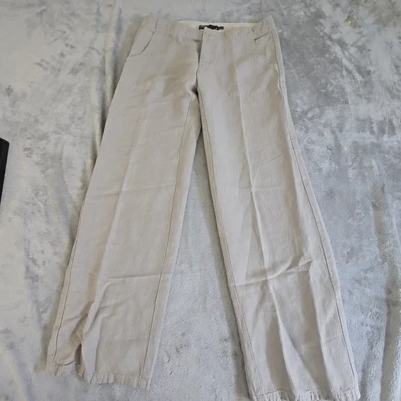 Prana Pants Mens Medium Tan Lightweight Casual Beachwear