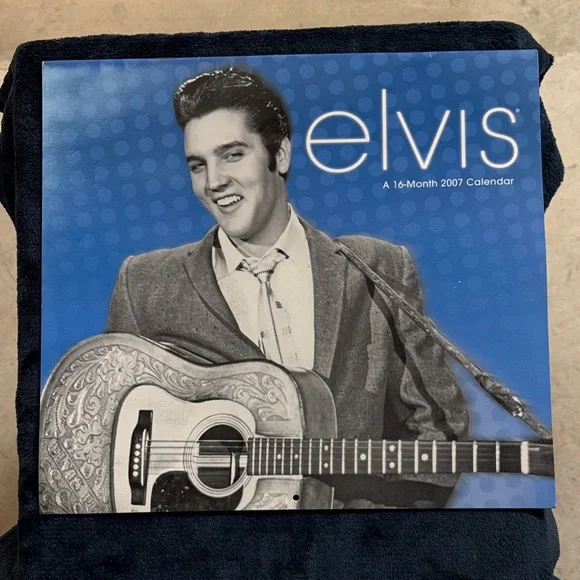 Elvis 2007 Calendar with Guitar