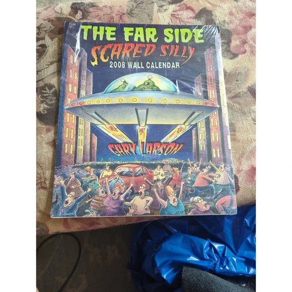 The Far Side - Scared Silly - 2008 Wall Calendar By Gary Larson NOS