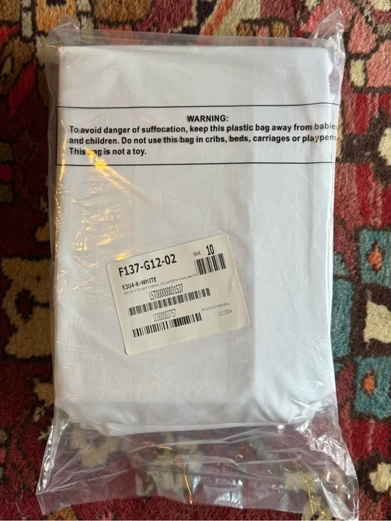 Company Store Legends Hotel Supima Wrinkle-Free King Deep Pocket Fitted Sheet Wh