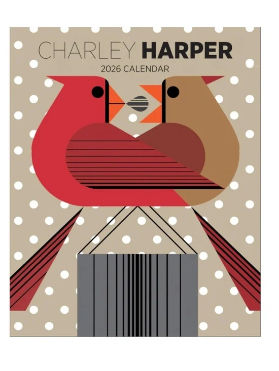 Charley Harper 2026 - Mini 7” Calendar