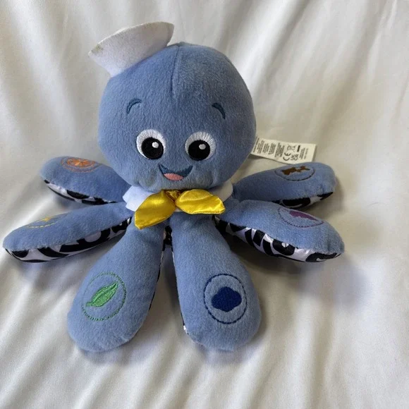 Baby Einstein Octopus Octoplush Learning Musical Toy Speaks 3 Languages Plush