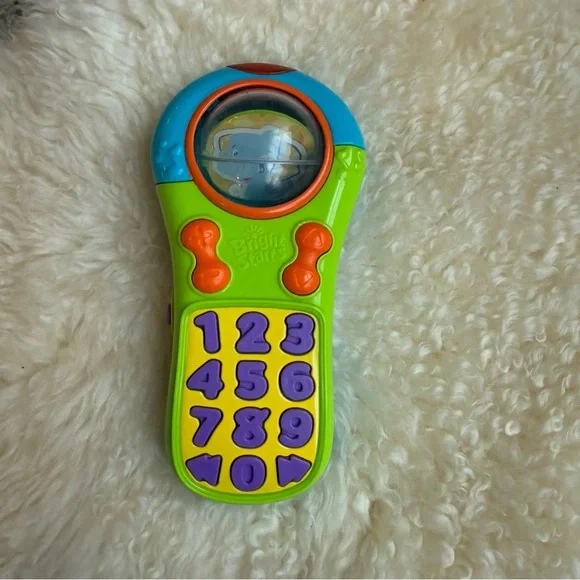 Bright Starts Click & Giggle Baby Remote Control - Lights, Melodies, Giggles!