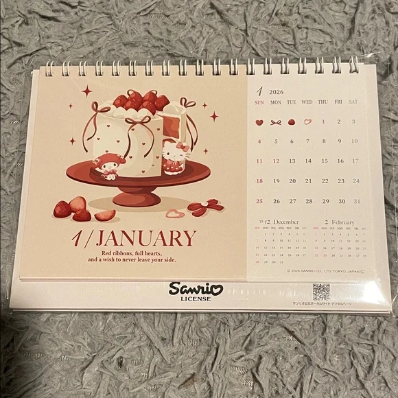 Sanrio 2026 Desk Calendar