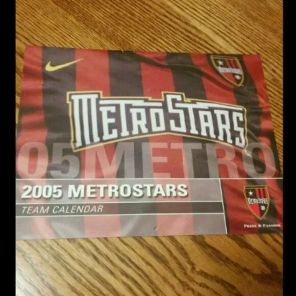 Rare Metrostars 2005 Calendar Amado Guevara Eddie Gaven New York Red Bulls