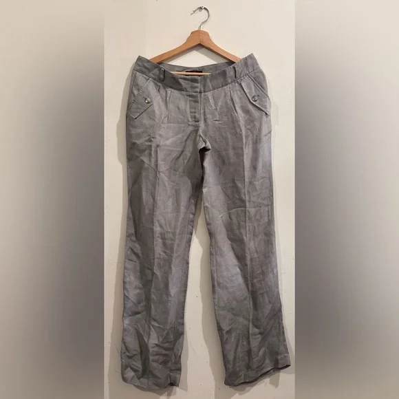 SACOOR BROTHERS Men's Gray Casual Pants