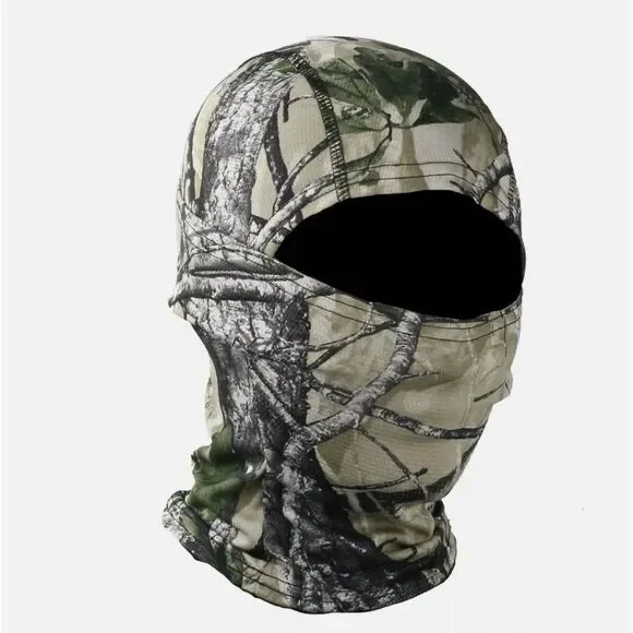 US Camo Face Mask Hunting Tactical Balaclava Cycling Hunting Hat for Men Women
