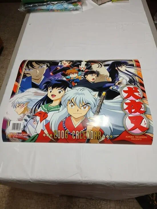 Inuyasha 2006 Poster Sized Wall Calendar Official Japan Anime Manga Sesshomaru