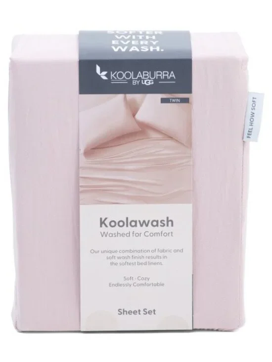 KOOLABURRA BY UGG Koolawash Sheet Set