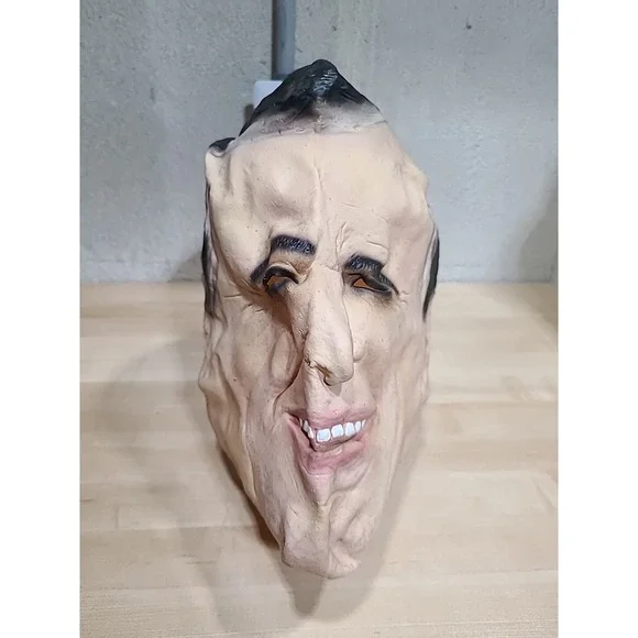 Vintage Politician Mask President Style Rubber‎ Halloween Costume Prop GOP