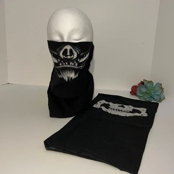 Bundle Of Mens Biker Scull Face Covers