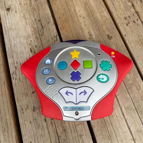 Fisher-Price Scholastic Read With Me DVD Learning Remote Kids Red H4656 2004