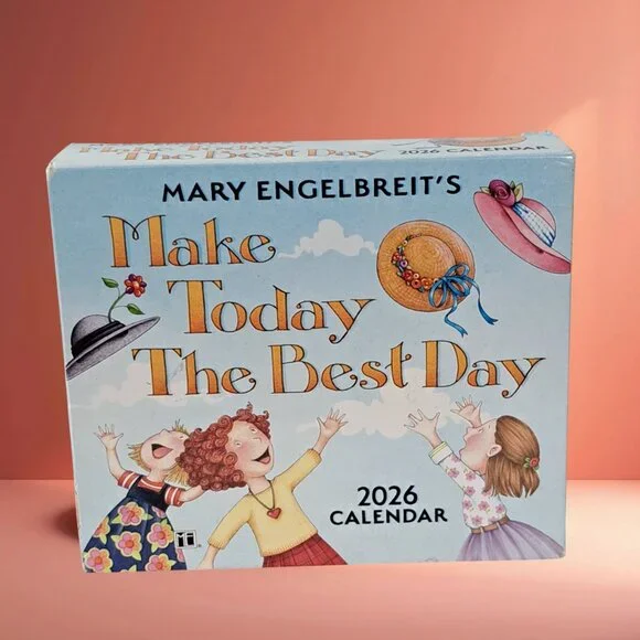 Mary Engelbreit's Make Today the Best Day 2026 Day-To-Day Calendar by Mary...