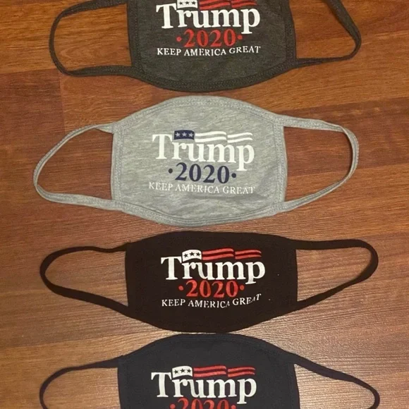 🟣Trump 2020 ‘Keep America Great’ Face Masks🟣💲4.99 Shipping PROMO!!