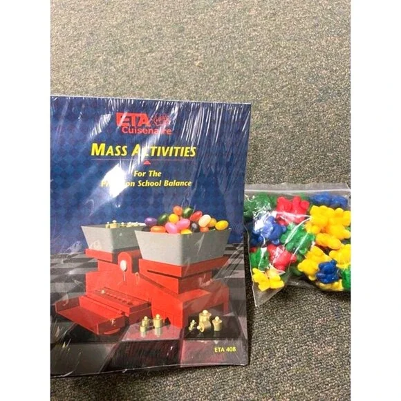 ETA Math Manipulatives COUNTING BEARs Learning Match/Sort Homeschool W/ Book‎