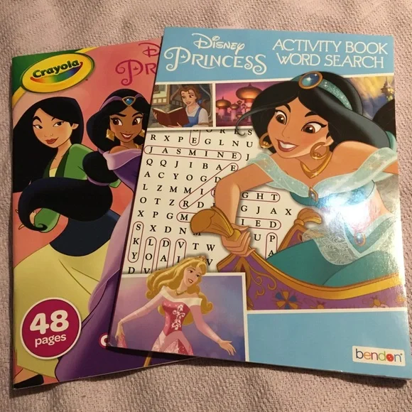 Disney Princess Activity Books