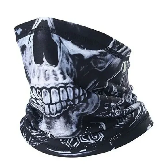 Winter Fleece Neck Gaiter Half Face Mask Ski Motorcycle Cycling Scarf Bandana US