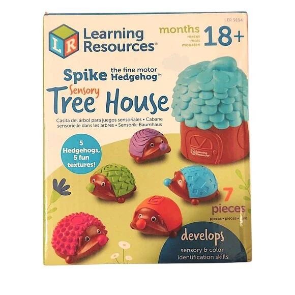 Learning Resources Spike the Fine Motor Hedgehog Sensory Tree House Education